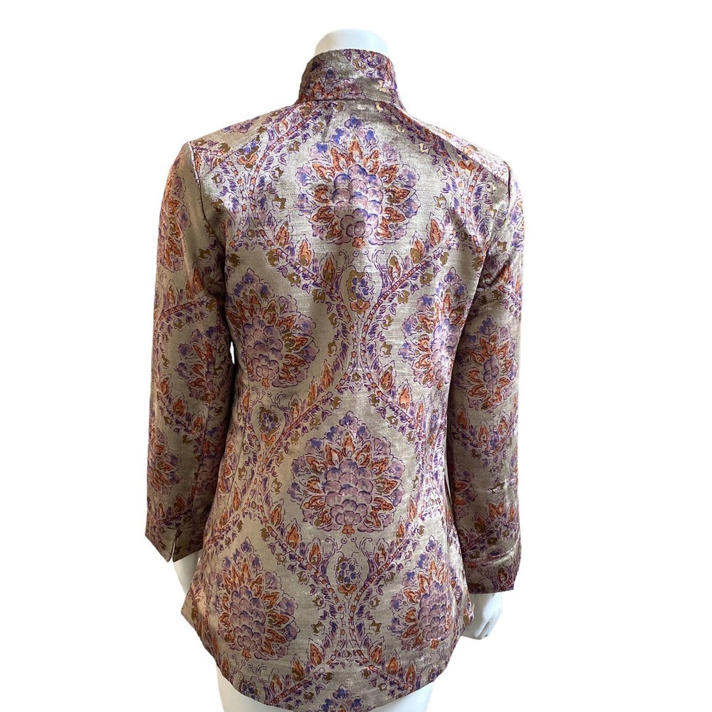 SOFT SURROUNDINGS Isidora Velvet Blazer, size XS - Picture 6 of 10
